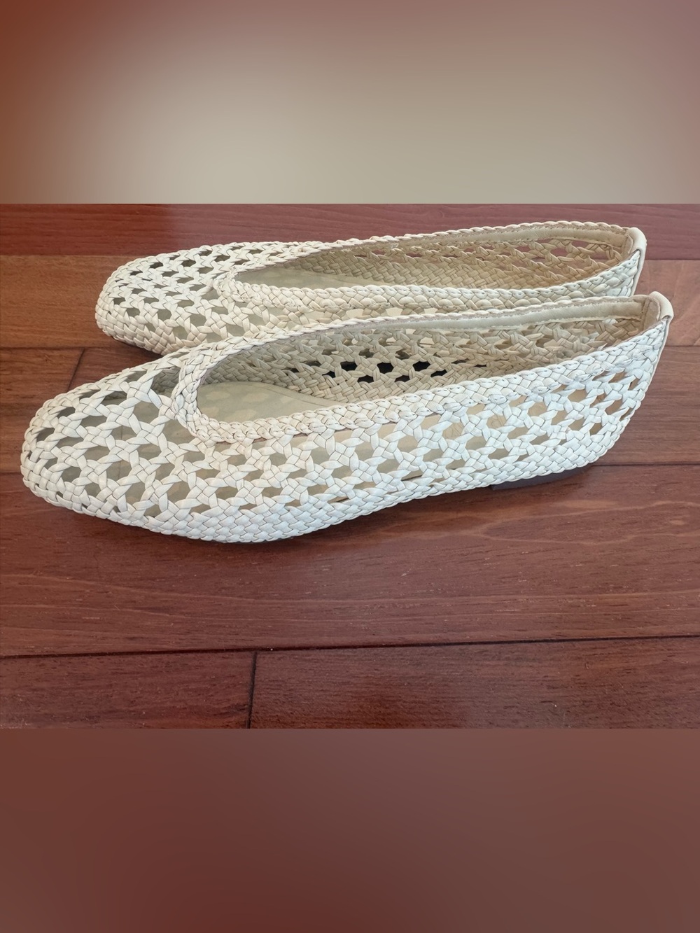 J.Crew Quinn Handwoven Ballet Flats in Leather - Picture 8 of 11